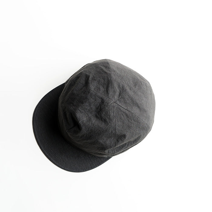 O/EIGHTH 6PANNEL CAP【Y】-Grunge Wash Cotton