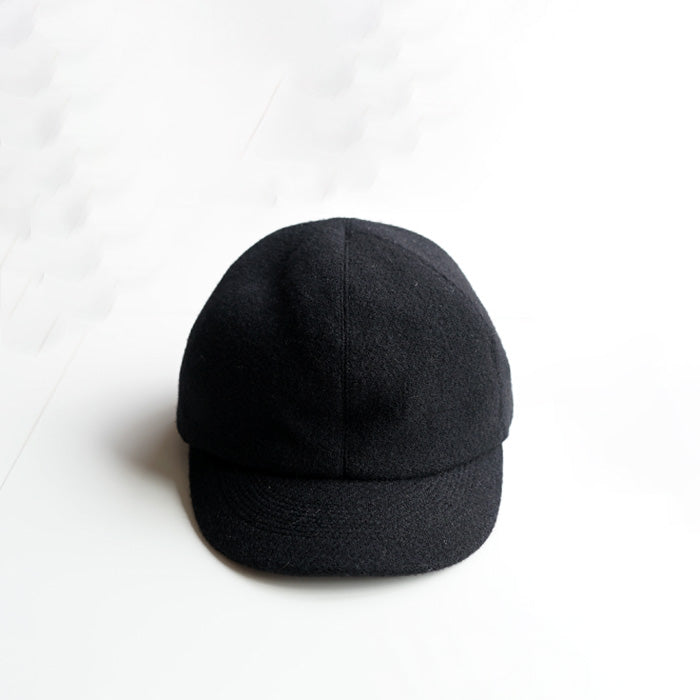 O/EIGHTH 6PANNEL CAP【U】-Wool Tweed