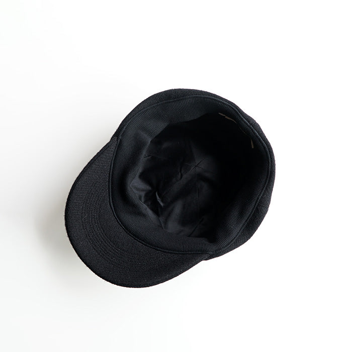 O/EIGHTH 6PANNEL CAP【U】-Wool Tweed