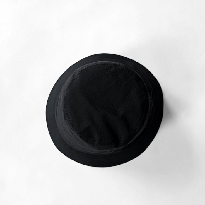O/EIGHTH STANDARD HAT【Y】-Recycle Nylon Dope Dyed Taffeta