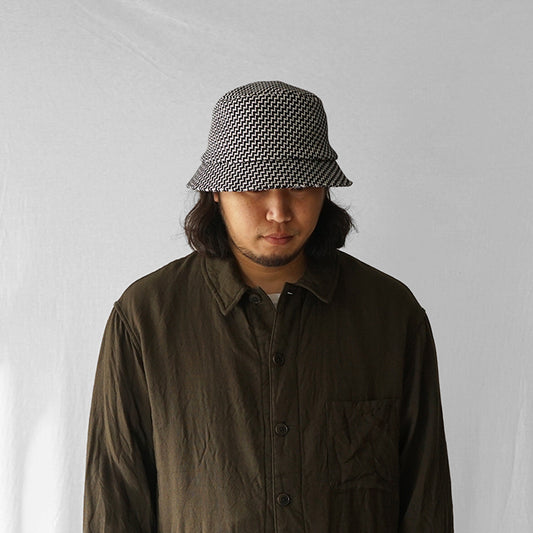 O/EIGHTH STANDARD HAT【Y】-Wool Rayon Diagonal