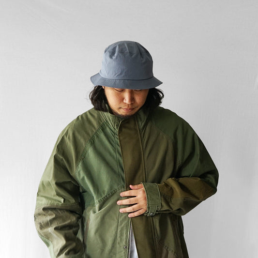 O/EIGHTH STANDART HAT【OH】-Recycle Nylon Dope Dyed Taffeta