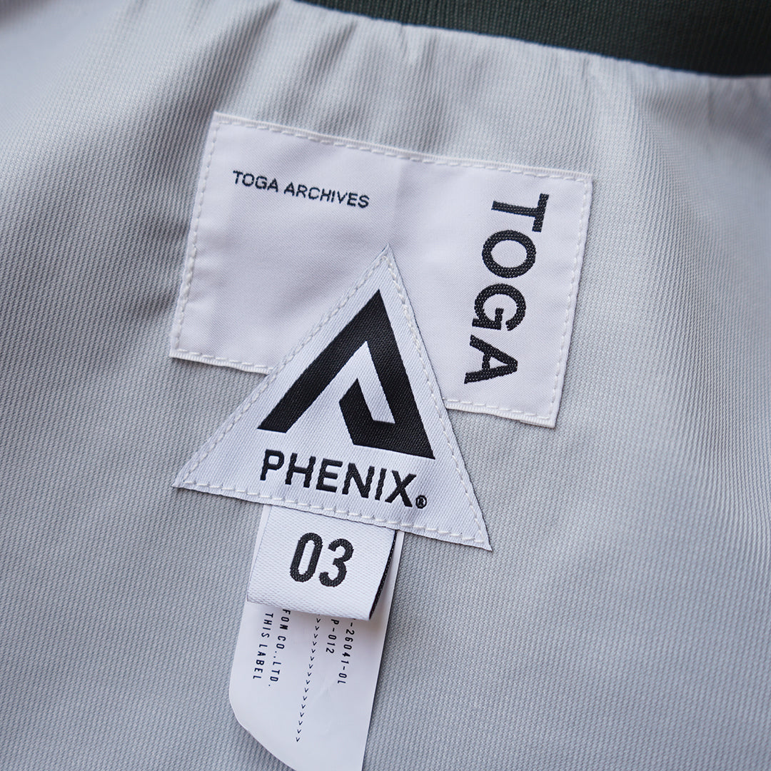 PHENIX TOGA - JACKET, TYPE P-012 / HYBRID MA-1 SPINDLE BLOUSON