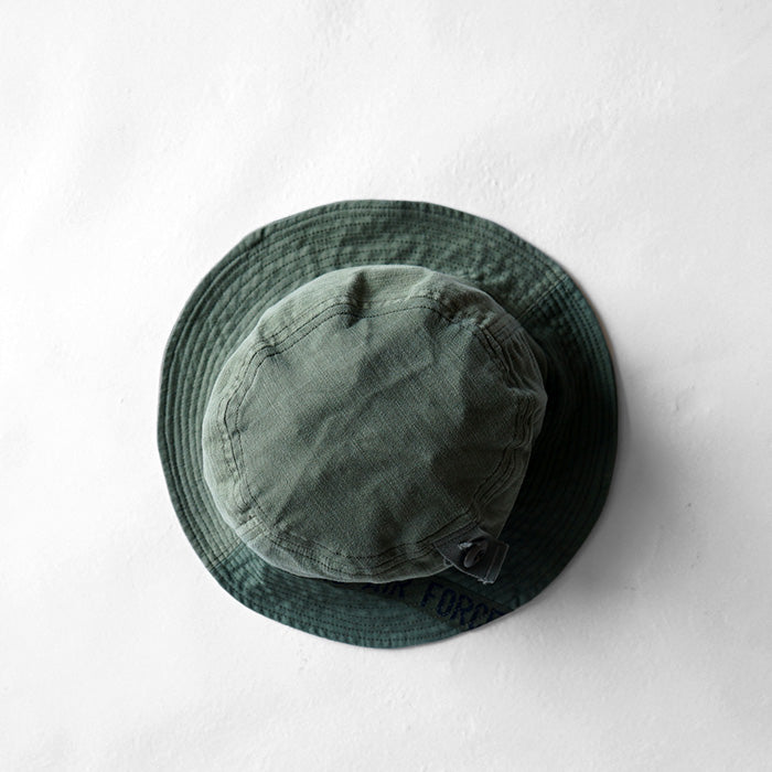 redad patchwork bucket hat - military