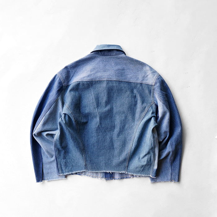 redad denim snap jacket