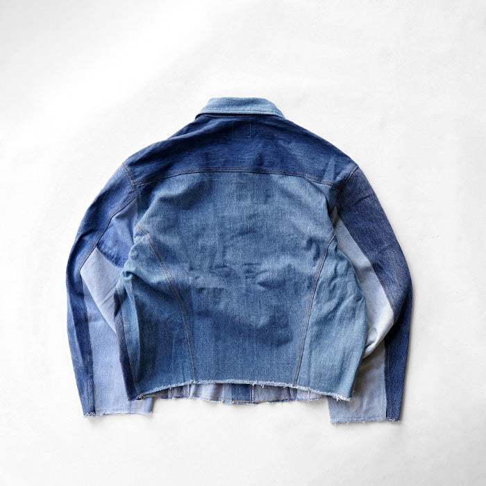 redad denim snap jacket