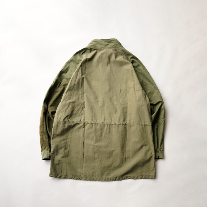 redad vintage military equipment stand collar coat