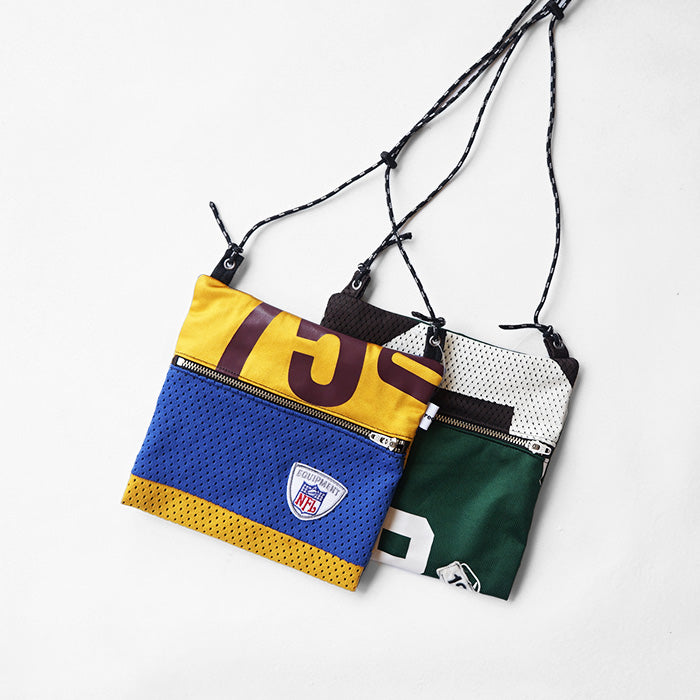 redad uniform patchwork micro bag