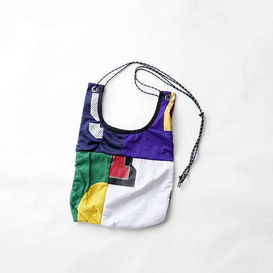 redad uniform patchwork eco shoulder bag