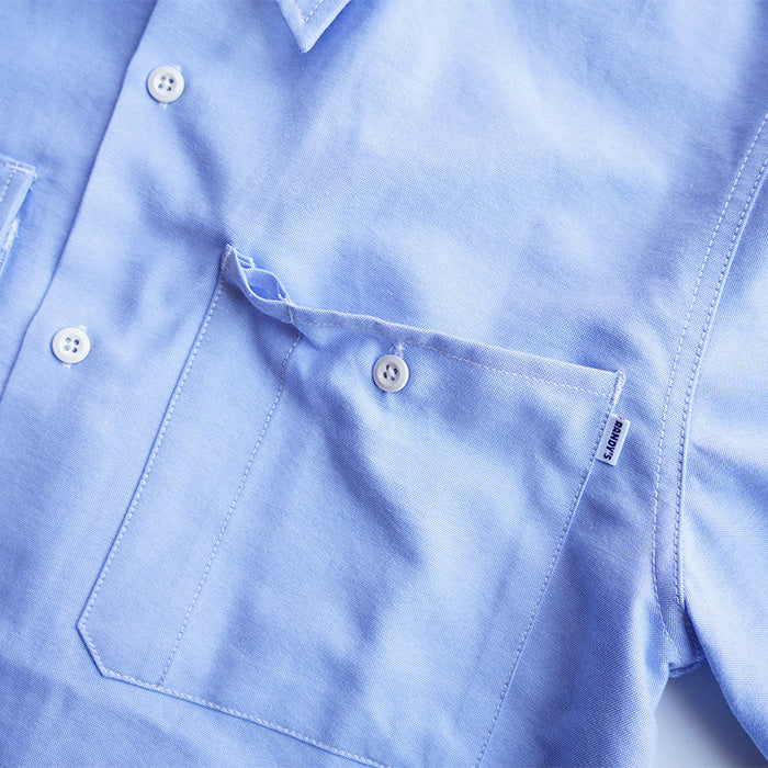 【30%OFF】RANDY'S GARMENTS 60/40 SOLID OXFORD CLOTH UTILITY SHIRT