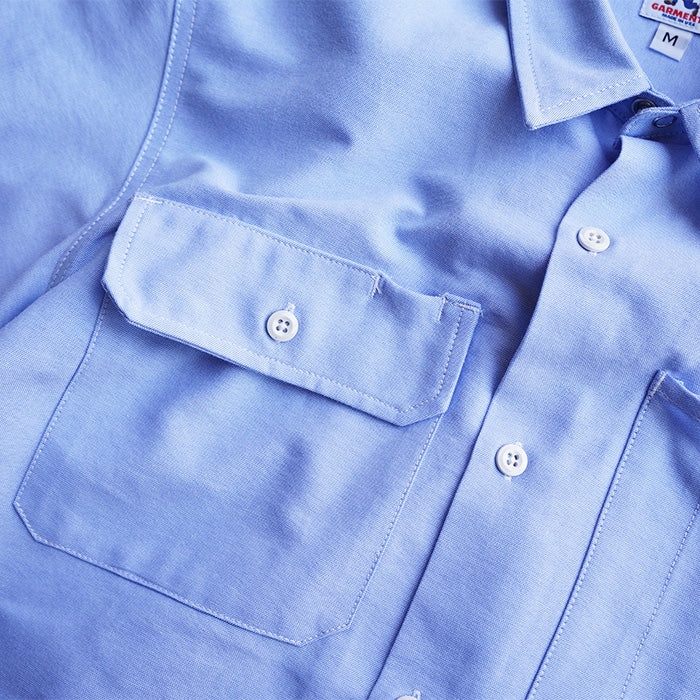 【30%OFF】RANDY'S GARMENTS 60/40 SOLID OXFORD CLOTH UTILITY SHIRT