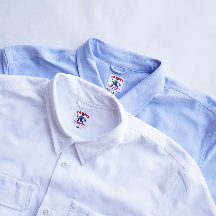 【30%OFF】RANDY'S GARMENTS 60/40 SOLID OXFORD CLOTH UTILITY SHIRT