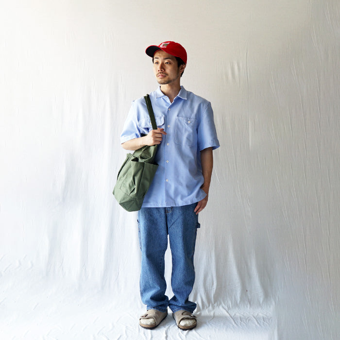 NEO BLUE CARPENTER BAGGY JEANS -MEDIUM BLUE