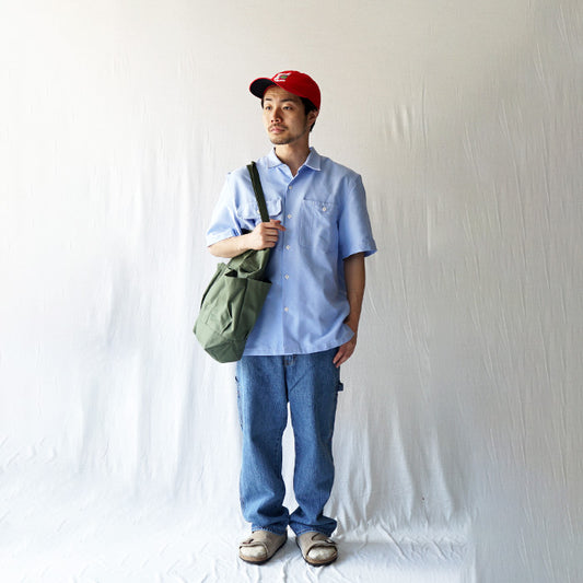 NEO BLUE CARPENTER BAGGY JEANS -MEDIUM BLUE