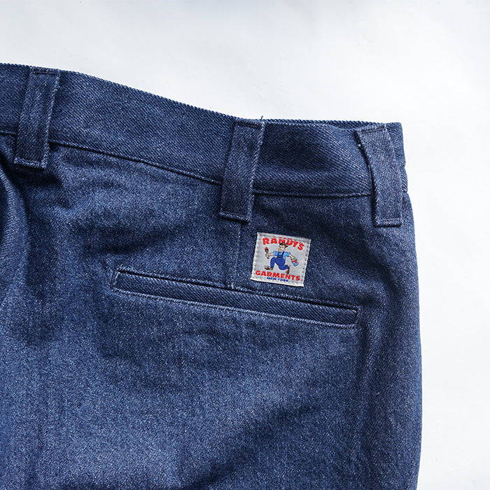 【30%OFF】RANDY'S GARMENTS GUSSETED WORK PANT - SCOURED 12oz DENIM