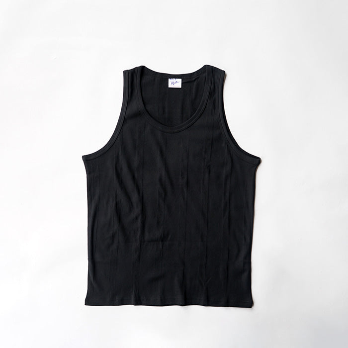 Robert P. Miller Panel-rib Casual fit Tanktop -SOLID