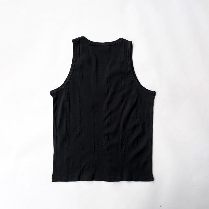 Robert P. Miller Panel-rib Casual fit Tanktop -SOLID
