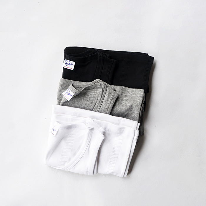 Robert P. Miller Panel-rib Casual fit Tanktop -SOLID