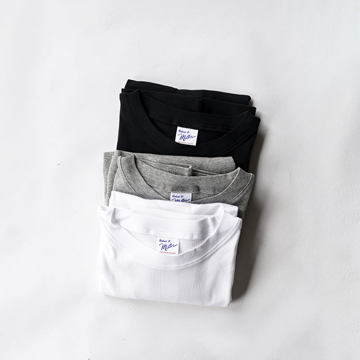 Robert P. Miller Panel-rib Casual fit Tee -SOLID