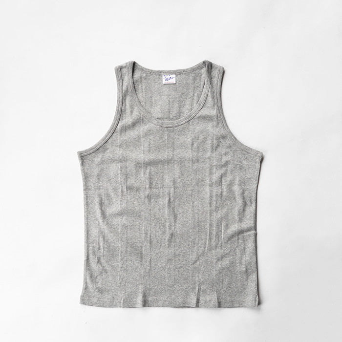 Robert P. Miller Panel-rib Casual fit Tanktop -SOLID
