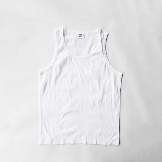Robert P. Miller Panel-rib Casual fit Tanktop -SOLID