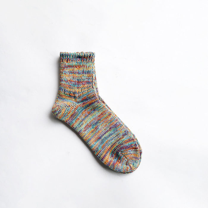 CONNECT/S 5COLOER MIX QUATER SOCKS