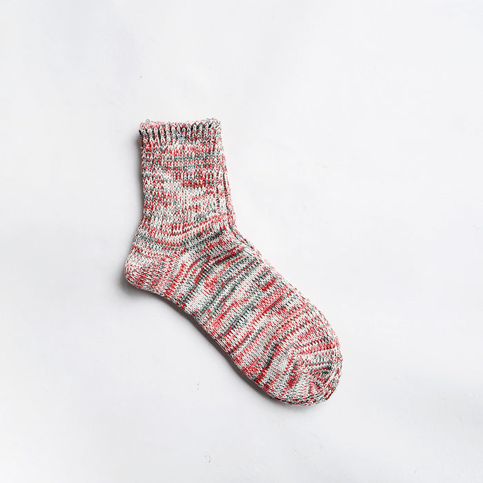 CONNECT/S 5COLOER MIX QUATER SOCKS