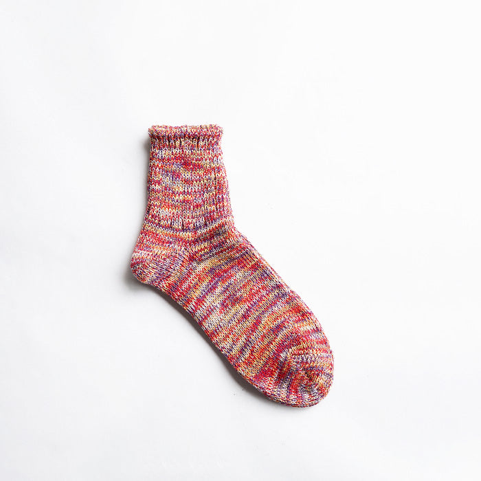 CONNECT/S 5COLOER MIX QUATER SOCKS