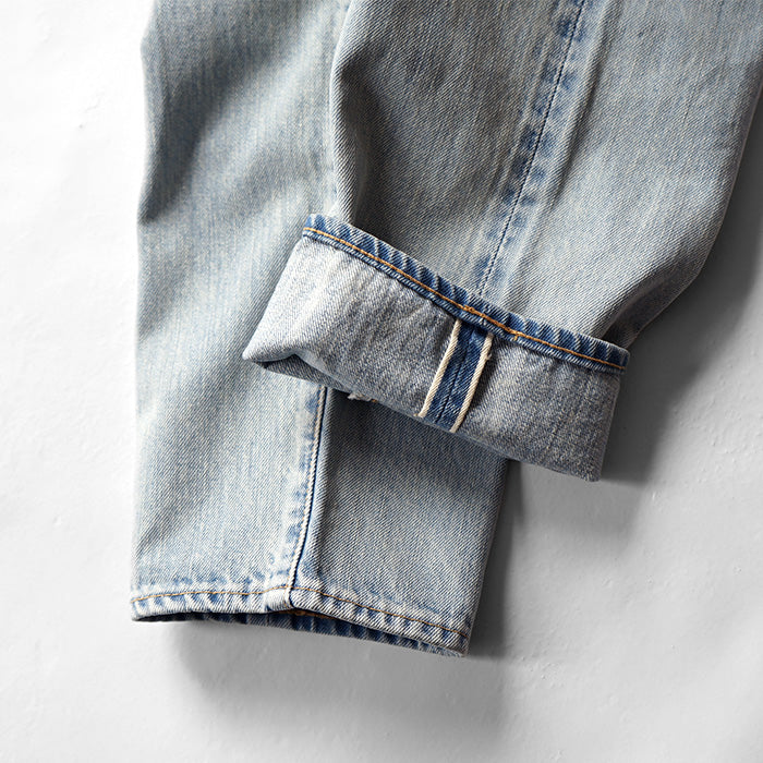 Sanca 14OZ DENIM 5P TAPERED FIT ICE WASH -INDIGO