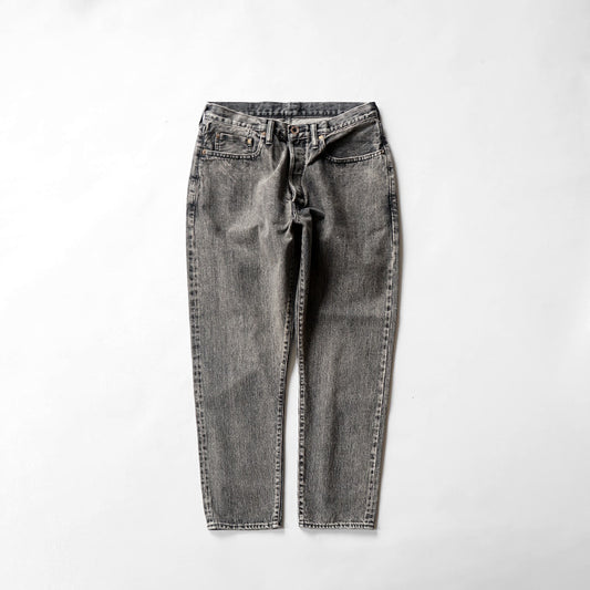Sanca 14OZ DENIM 5P TAPERED FIT ICE WASH -BLACK