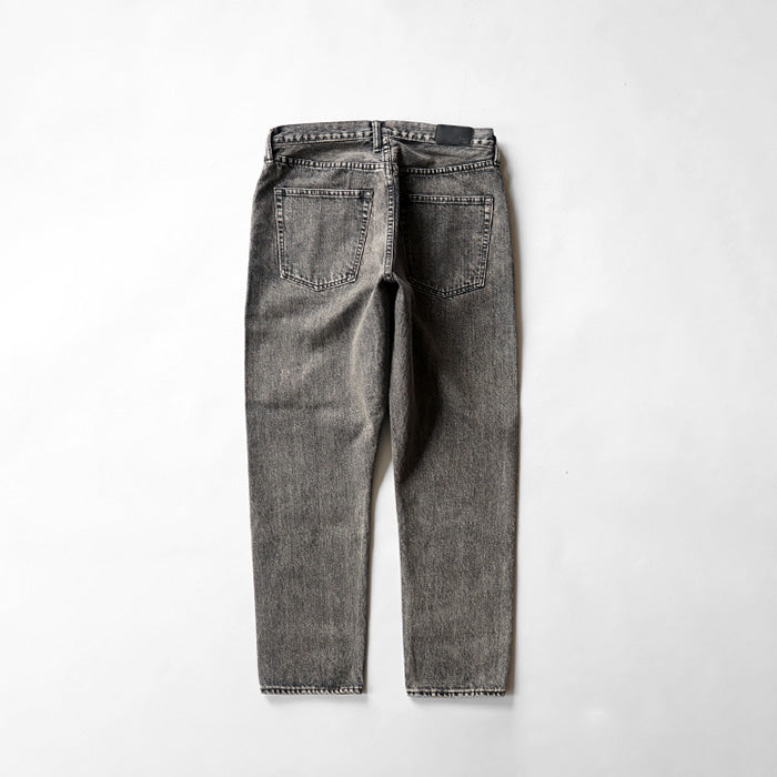 Sanca 14OZ DENIM 5P TAPERED FIT ICE WASH -BLACK