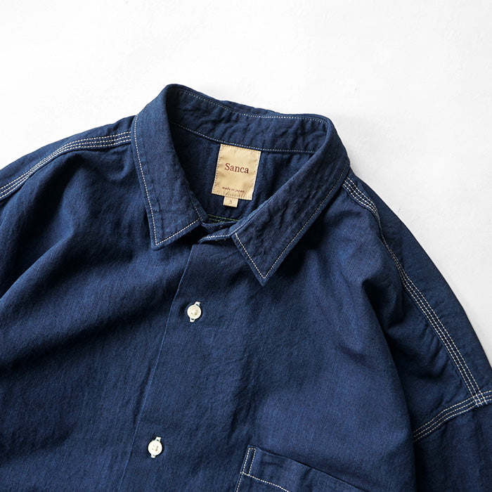 【40%OFF】Sanca CHAMBRAY MINI REGULAR OVER FIT