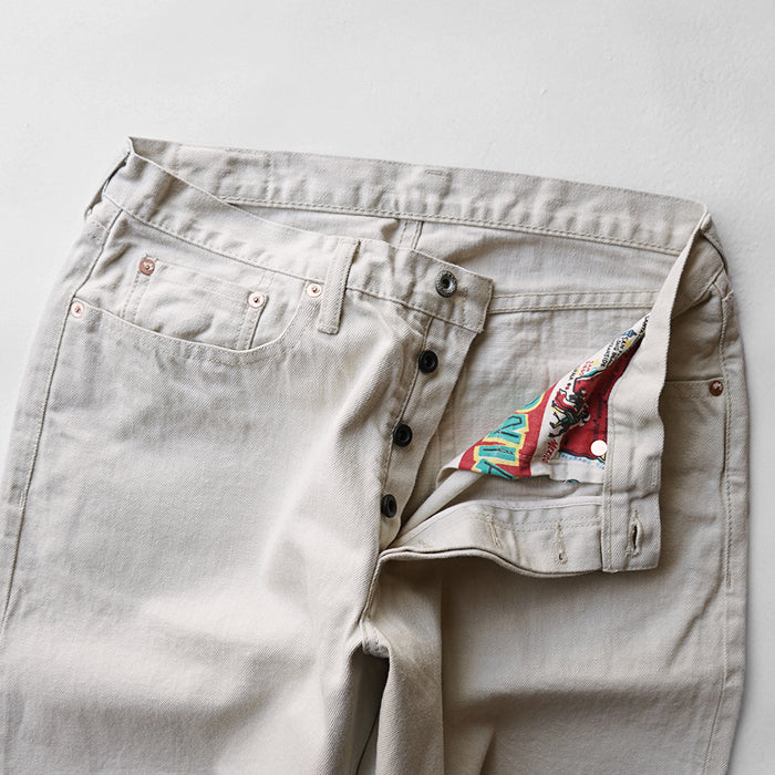 Sanca BEIGE DENIM 5P TAPERED FIT