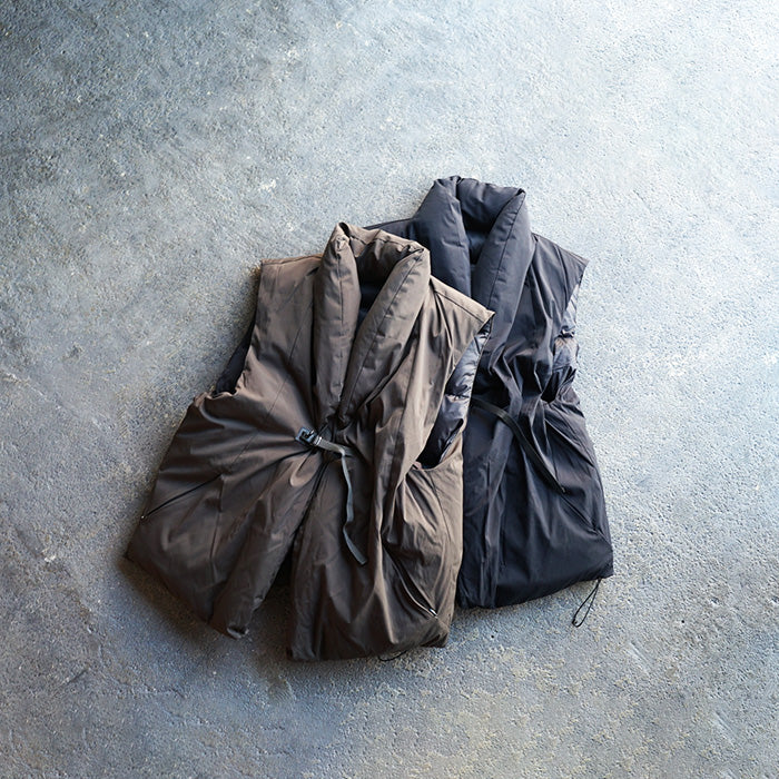 Si PUFFER DOWN VEST products by TAION