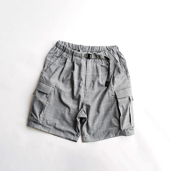 【40%OFF】Si 2WAY WASHABLE WOOL TOROPICAL CARGO SHORT