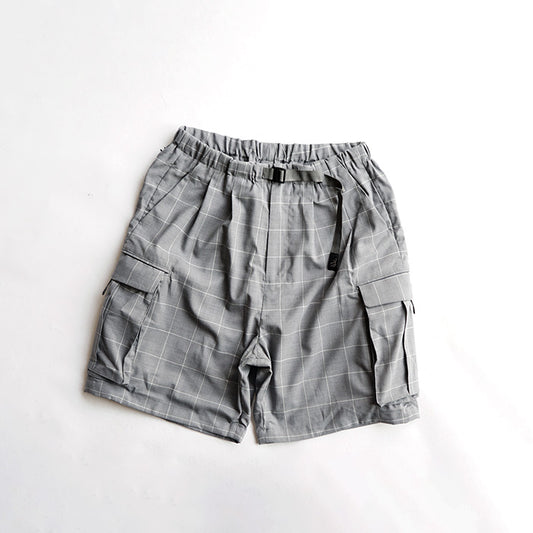 Si 2WAY WASHABLE WOOL TOROPICAL CARGO SHORT