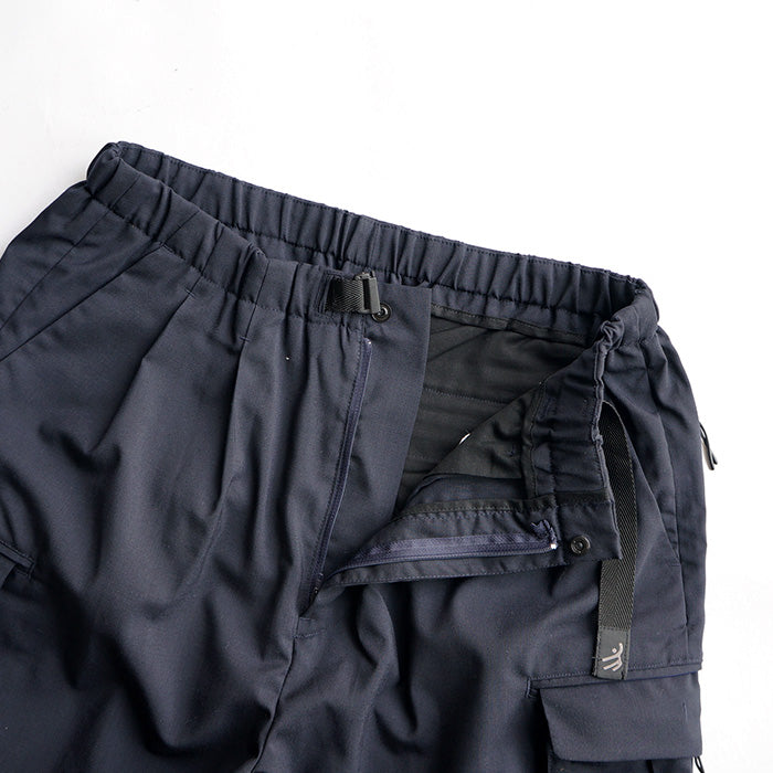 【40%OFF】Si 2WAY WASHABLE WOOL TOROPICAL CARGO SHORT