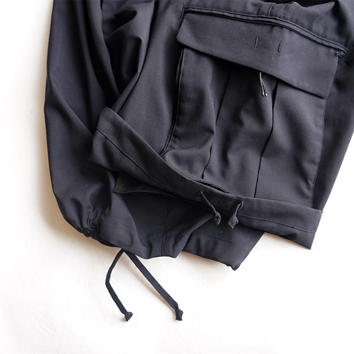 【40%OFF】Si 2WAY WASHABLE WOOL TOROPICAL CARGO SHORT