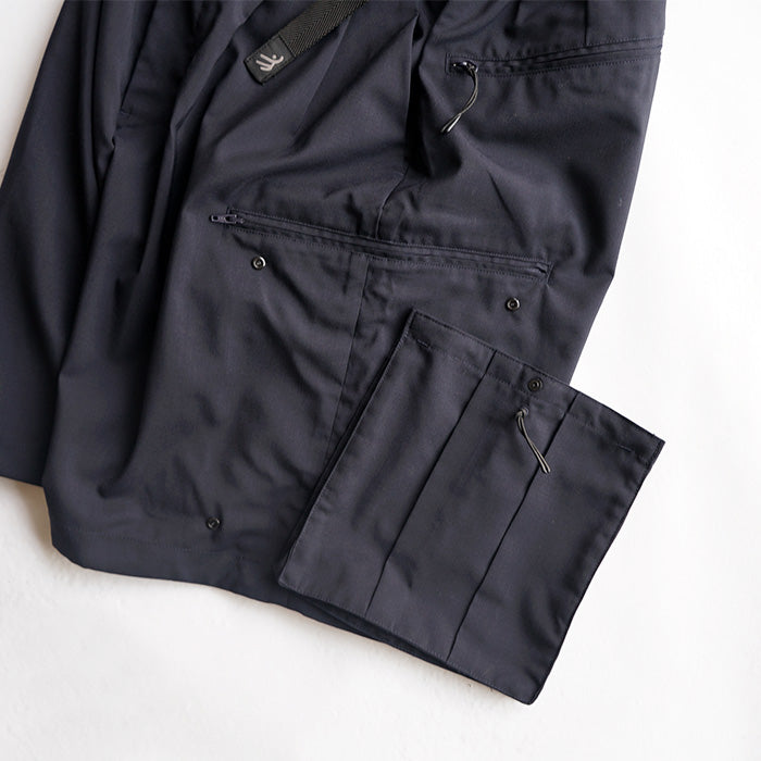 【40%OFF】Si 2WAY WASHABLE WOOL TOROPICAL CARGO SHORT