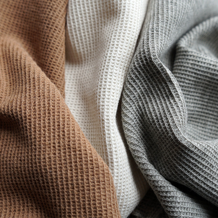 UNDYED STANDARD WAFFLE L/S SWEAT