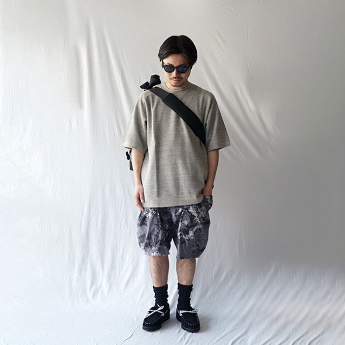 UNDYED STANDARD WAFFLE S/S SWEAT