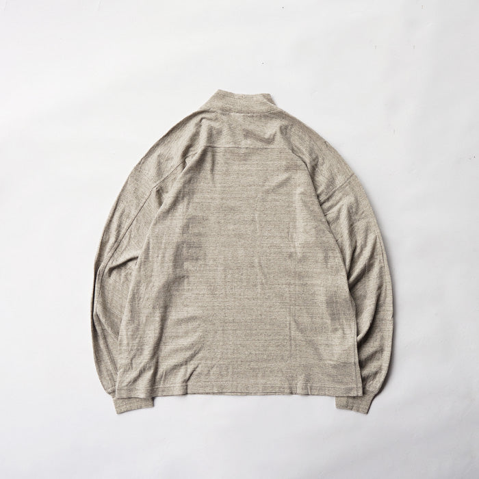 UNDYED STANDARD 30PV MOCK NECK L/S Tee