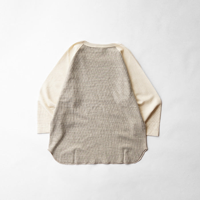 UNDYED STANDARD WAFFLEFACE COMBI 3/4 SLEEVE