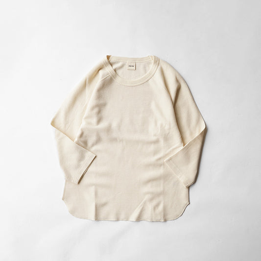 UNDYED STANDARD WAFFLEFACE 3/4 SLEEVE
