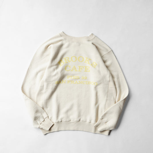 UNDYED STANDARD  SWEAT CREW -CAFE