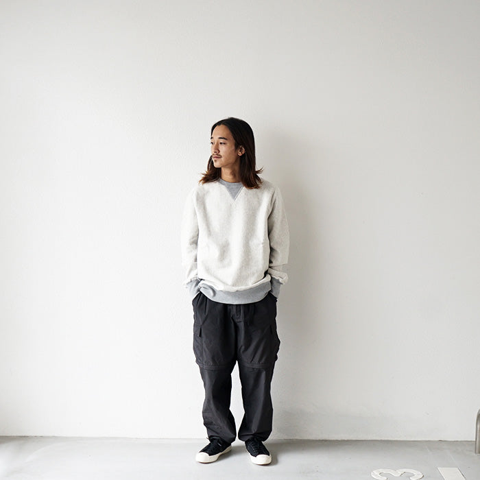 VICTORIA ATHLETICS REVERS-GRAIN CREW NECK COMBI