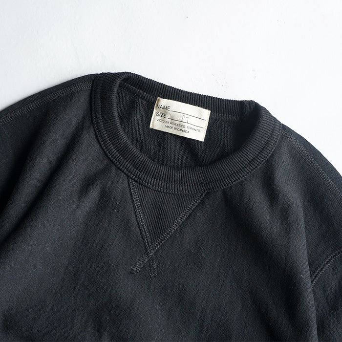 VICTORIA ATHLETICS REVERS-GRAIN CREW NECK