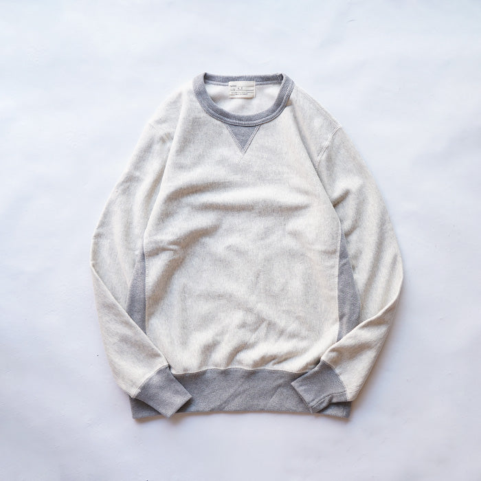 VICTORIA ATHLETICS REVERS-GRAIN CREW NECK COMBI