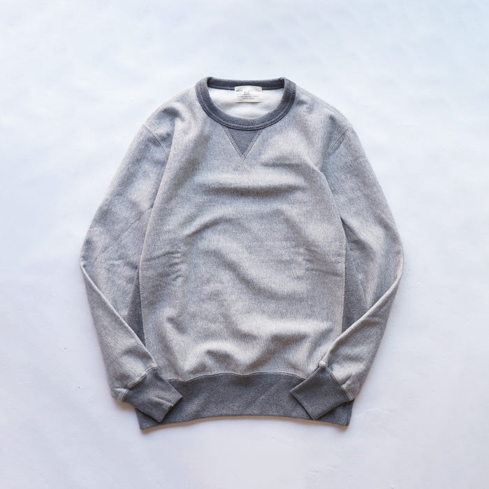 VICTORIA ATHLETICS REVERS-GRAIN CREW NECK COMBI