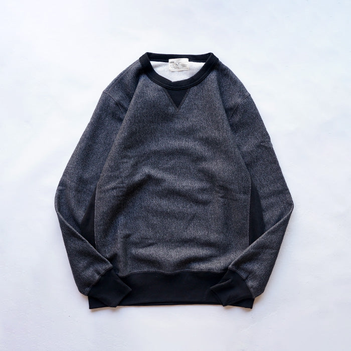 VICTORIA ATHLETICS REVERS-GRAIN CREW NECK COMBI